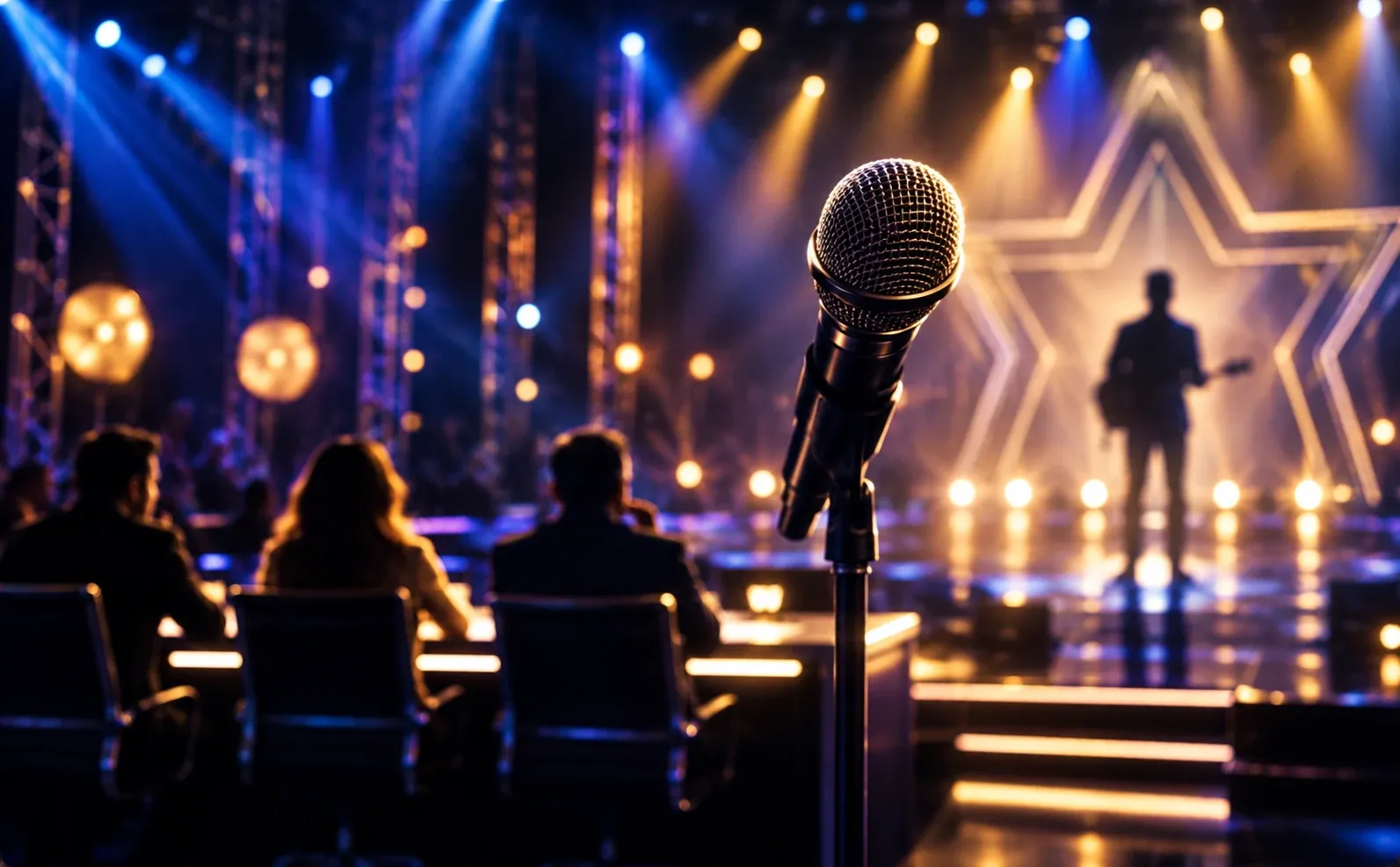 Escenario de Buscando Talentos, el reality show que dio origen a Los Ñaños